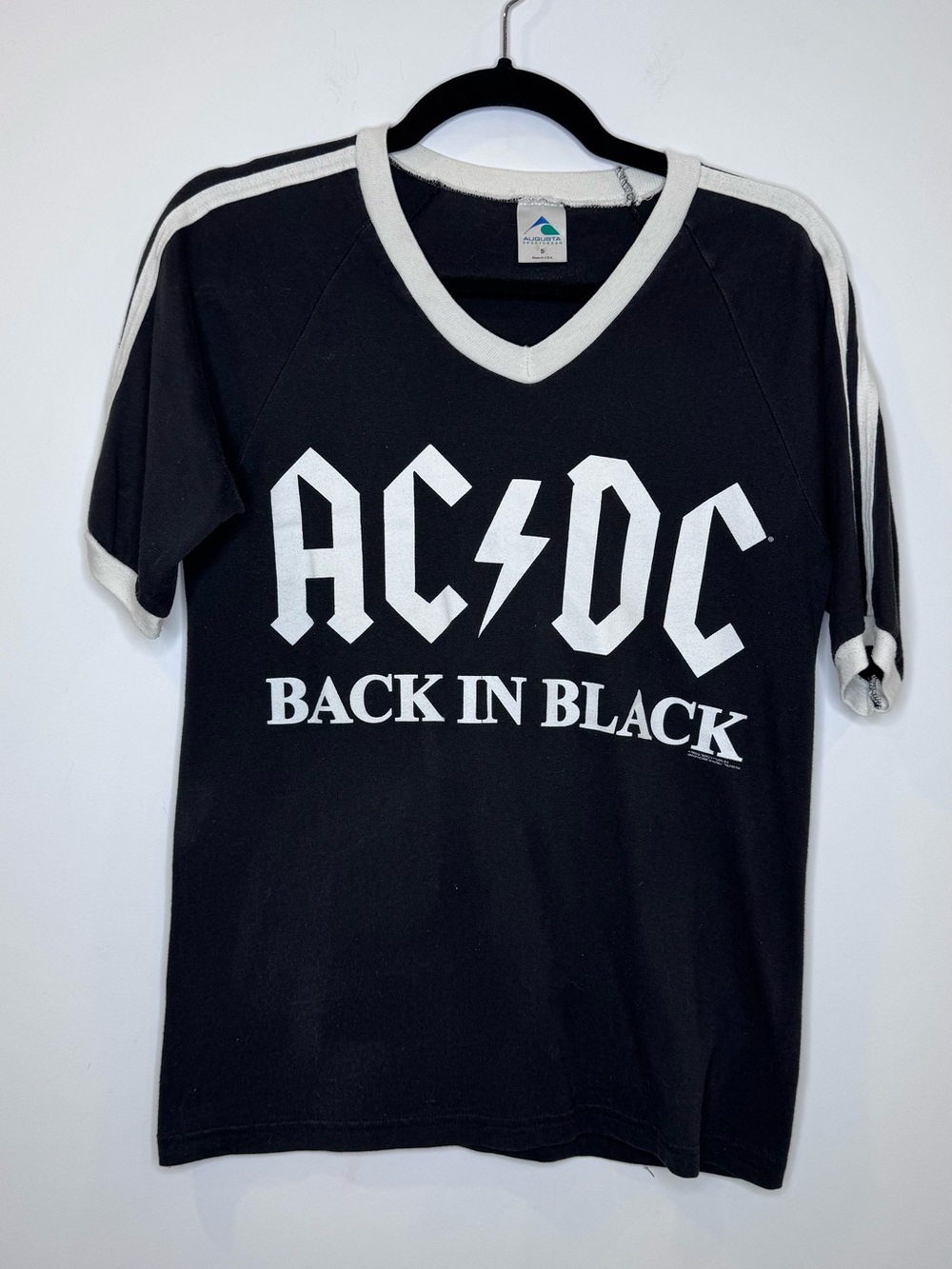 AC/DC 'Back in Black' Kids Black Band Tee